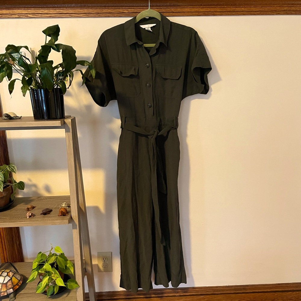 H&M Cargo jumpsuit EUC